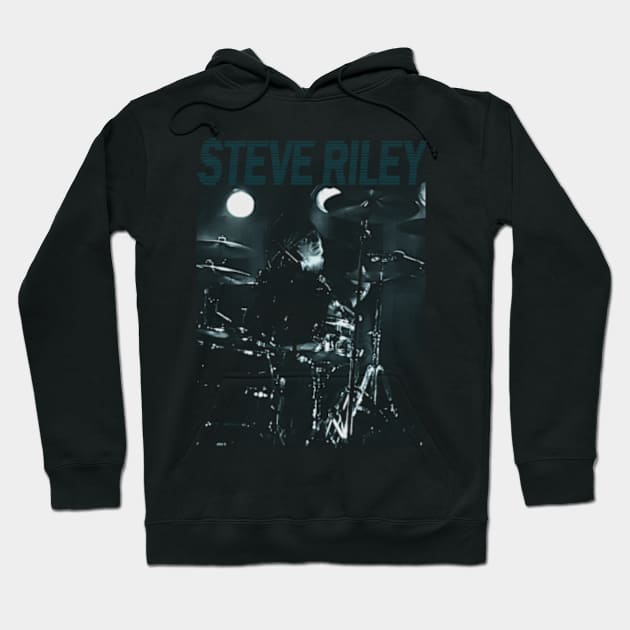 Steve Riley (January 22, 1956 – October 24, 2023) Hoodie by hany moon